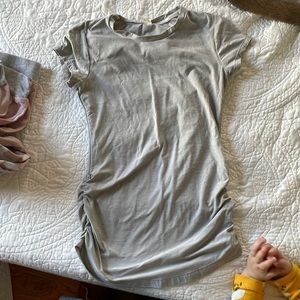 New balance very stretch maternity shirt steel grey